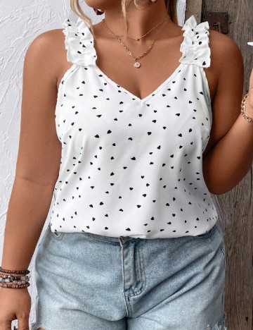 Maiou SHEIN CURVE, alb