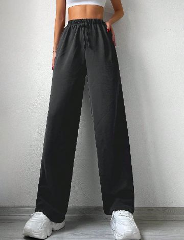 Pantaloni SHEIN, negru