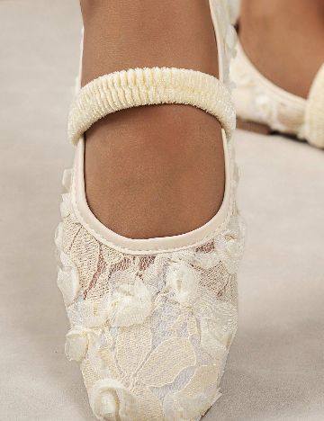 Balerini SHEIN, ecru