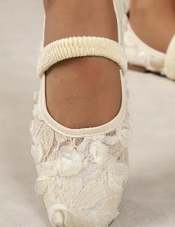 Balerini SHEIN, ecru
