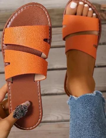 Slapi SHEIN, portocaliu