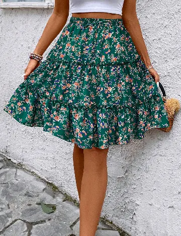 Fusta SHEIN, verde