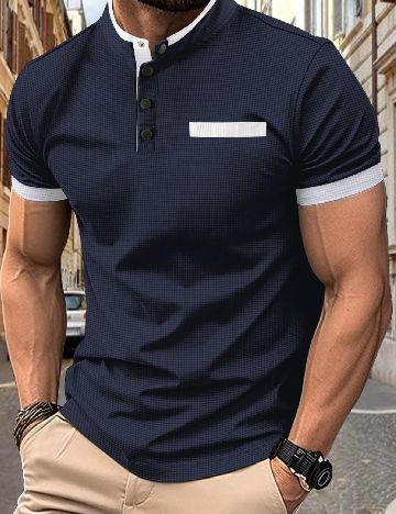 Tricou SHEIN, bleumarin