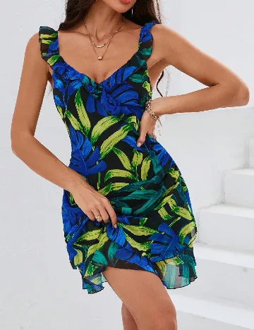 Rochie scurta SHEIN, mix culori