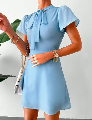 Rochie scurta SHEIN, albastru