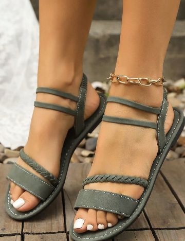 Sandale SHEIN, verde