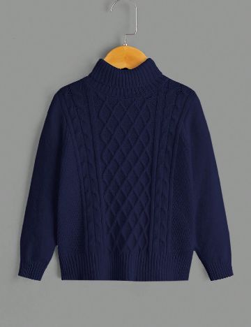 Pulover Shein Kids, bleumarin