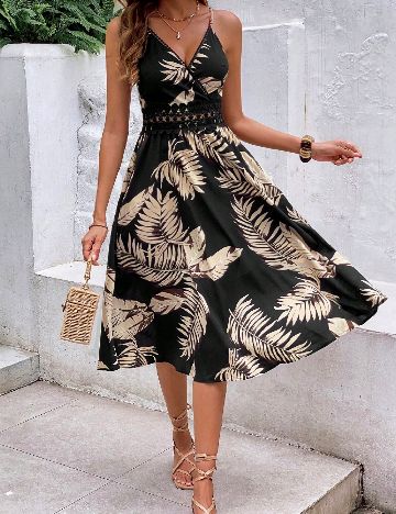 Rochie medie SHEIN, negru