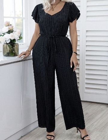 Salopeta SHEIN CURVE, negru