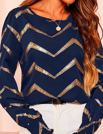 Bluza SHEIN, bleumarin