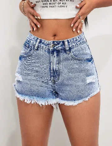 Pantaloni SHEIN, albastru