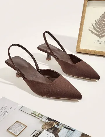 Pantofi SHEIN, maro deschis