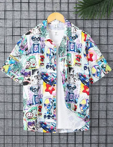 Camasa Shein Kids, mix culori