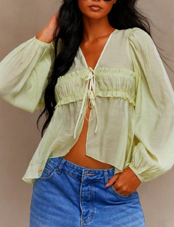 Bluza Missguided, verde