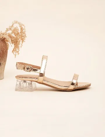 Sandale Shein Kids, crem