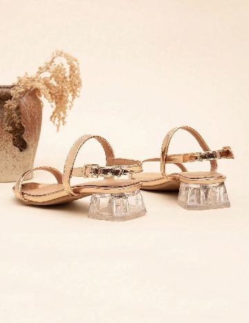 Sandale Shein Kids, crem