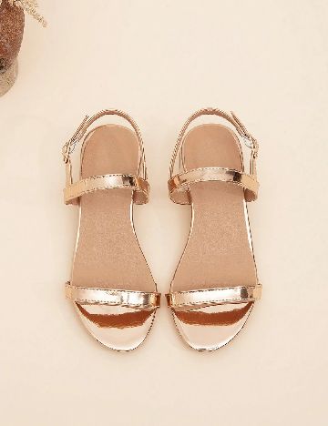 Sandale Shein Kids, crem