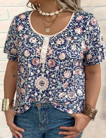 Tricou SHEIN CURVE, mix culori