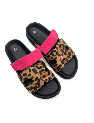 Slapi SHEIN, animal print