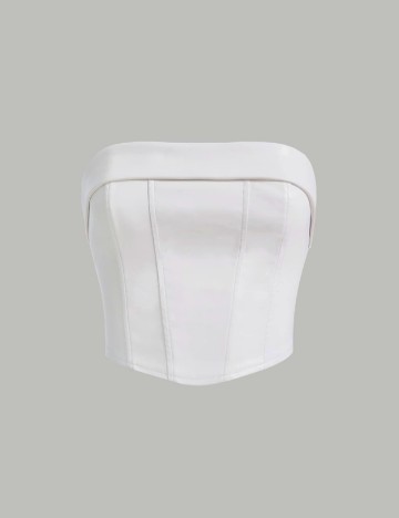 Top SHEIN, gri deschis