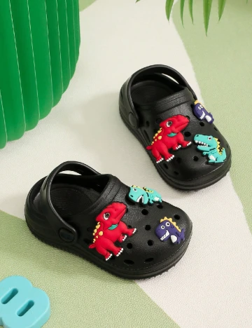 Slapi Shein Kids, negru