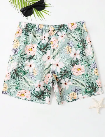 Short de baie SHEIN, mix culori