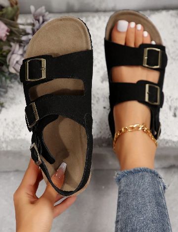 Sandale SHEIN, negru