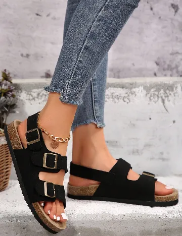 Sandale SHEIN, negru