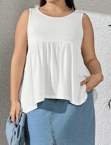 Maiou SHEIN CURVE, alb