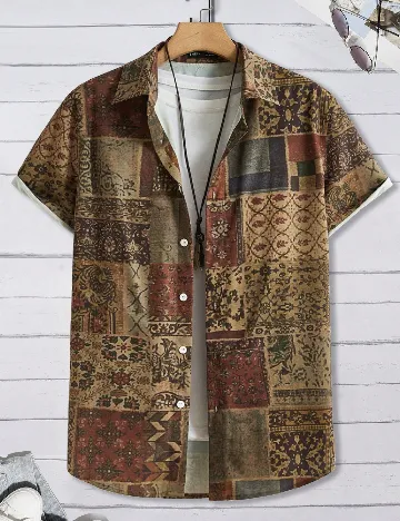 Camasa SHEIN, mix culori