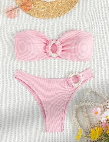 Costum de baie SHEIN, roz