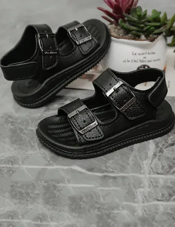 Sandale Shein Kids, negru