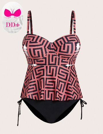 Costum de baie SHEIN, mix culori