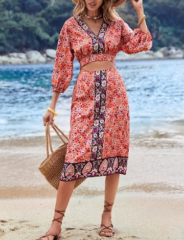 Rochie medie SHEIN, mix culori