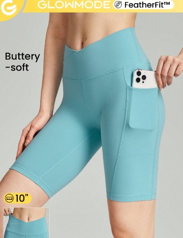 Pantaloni scurti GLOWMODE, albastru