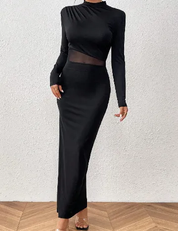 Rochie lunga SHEIN, negru