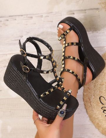 Sandale SHEIN, negru