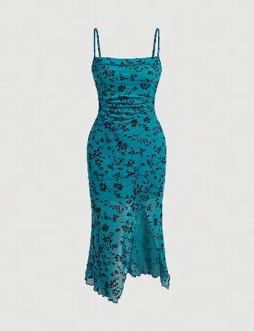 Rochie medie SHEIN, albastru