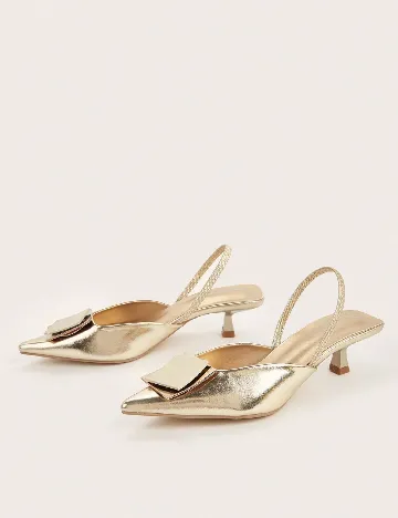 Pantofi SHEIN, auriu