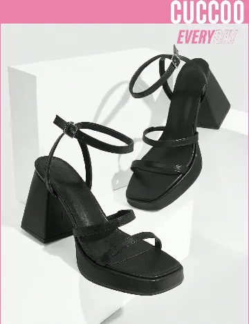 Sandale Cuccoo, negru