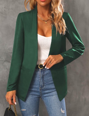 Blazer SHEIN, verde