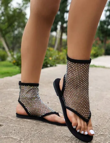 Sandale SHEIN, negru