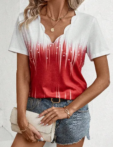 Bluza Emery Rose, rosu