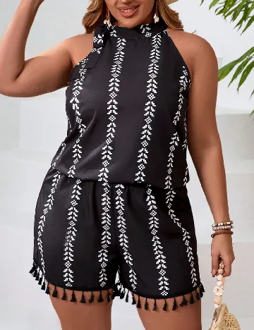 Compleu SHEIN CURVE, negru