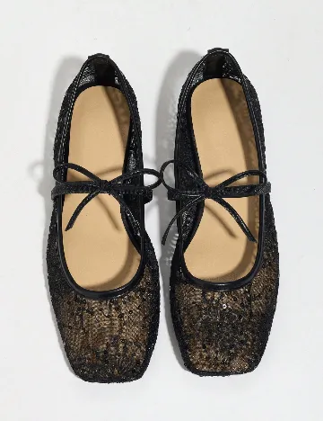 Balerini SHEIN, negru