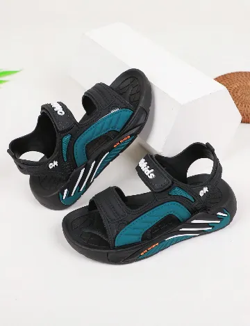 Sandale Shein Kids, negru