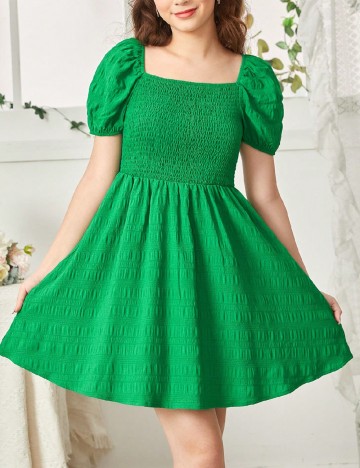 Rochie Shein Kids, verde