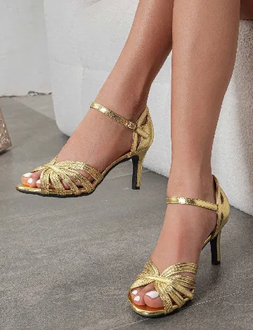 Sandale SHEIN, auriu