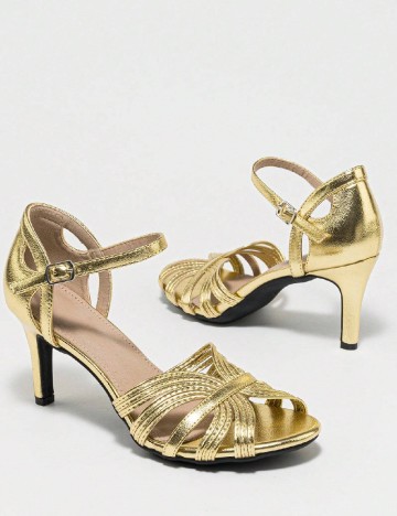 Sandale SHEIN, auriu