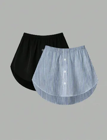 Set Fuste 2 bucati SHEIN, mix culori